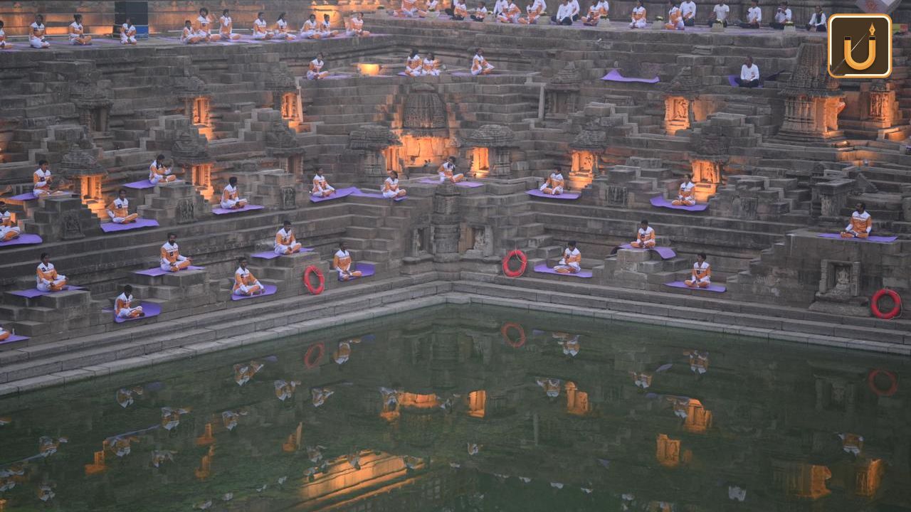 Usthadian Academy / Gujarat Sets Guinness Record In Mass Surya Namaskar | 03 jan 2024 Usthadian Academy / Gujarat Sets Guinness Record In Mass Surya Namaskar